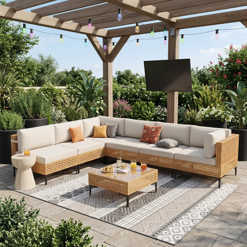 Boho Patio Under $1,000 — AI room design